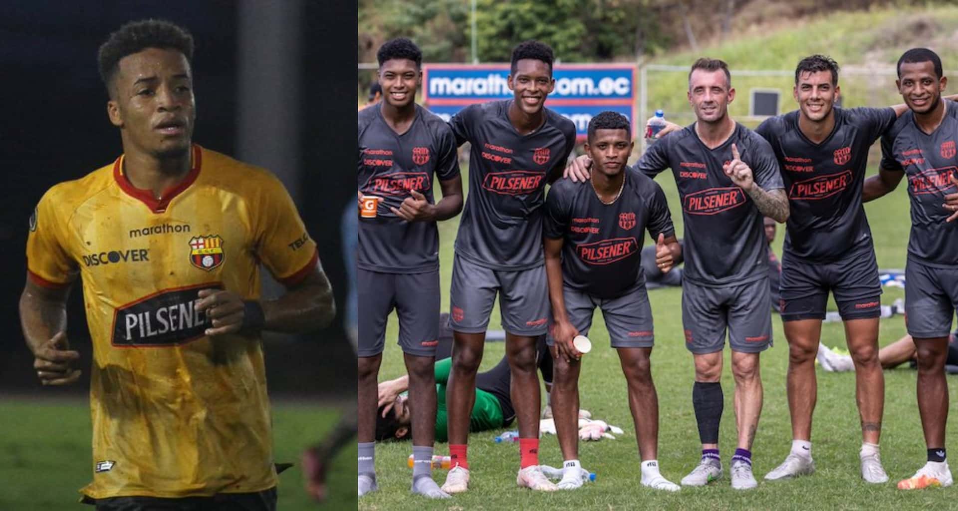 Byron Castillo jugó el amistoso ante Toreros FC y Fabián Bustos le dio más tareas de ataque en Barcelona SC