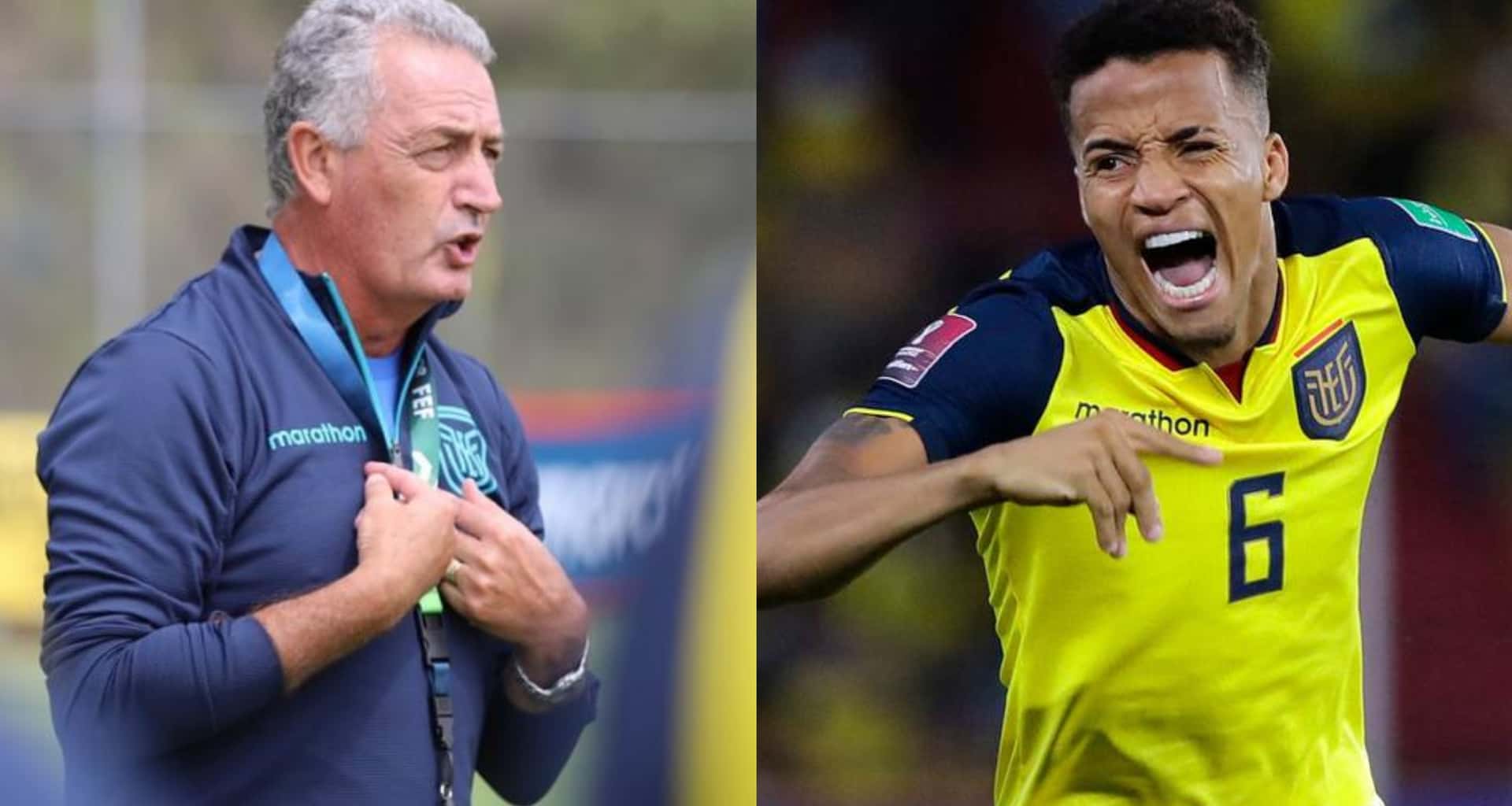 Byron Castillo quedó desconvocado de la selección ecuatoriana porque no estaba recuperado, pero Gustavo Alfaro llamó un jugador que tiene un esguince