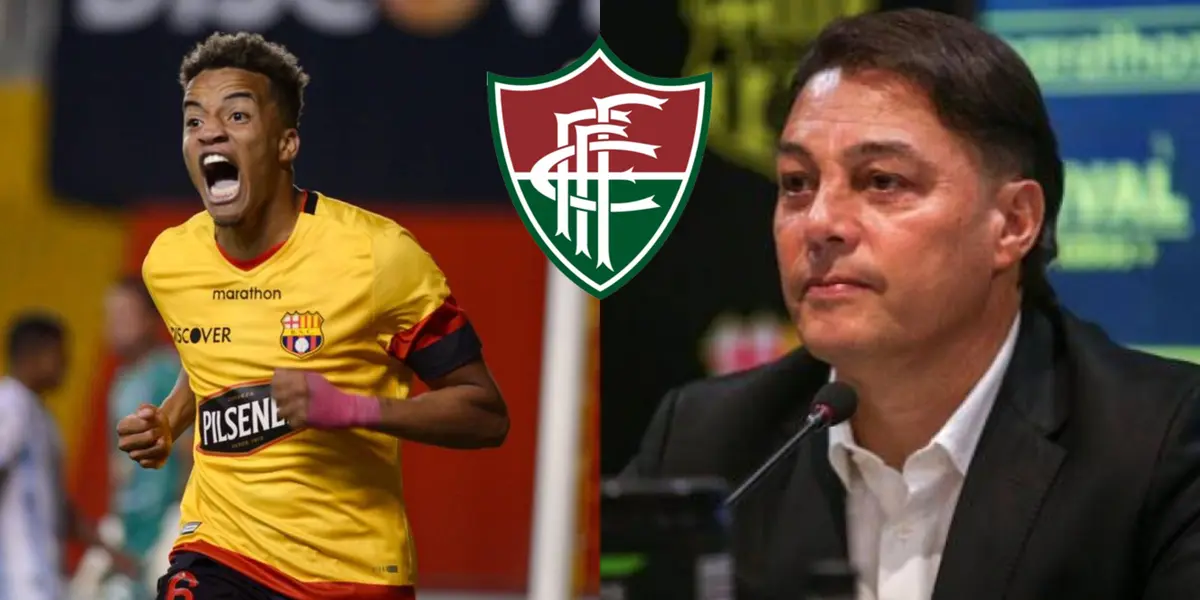 Byron Castillo se ha convertido en figura de Barcelona SC y despertó el interés desde Fluminense de Brasil pero solamente ofreció 1.5 millones de dólares en lugar de los 8 millones de dólares que pidió