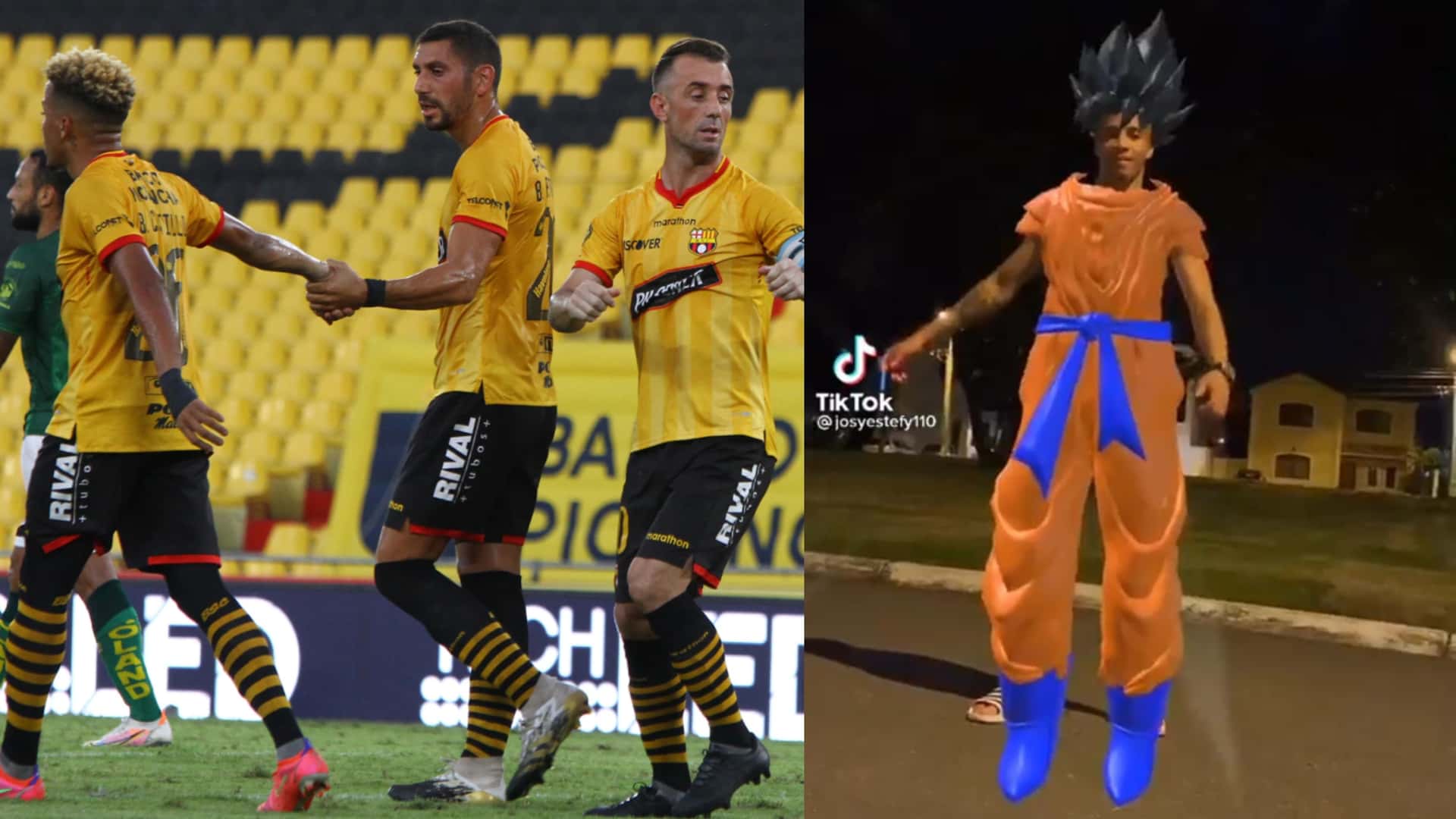 Byron Castillo no viajó a Brasil producto de una lesión y por esta razón se dedicó a realizar actividades ajenas al fútbol
