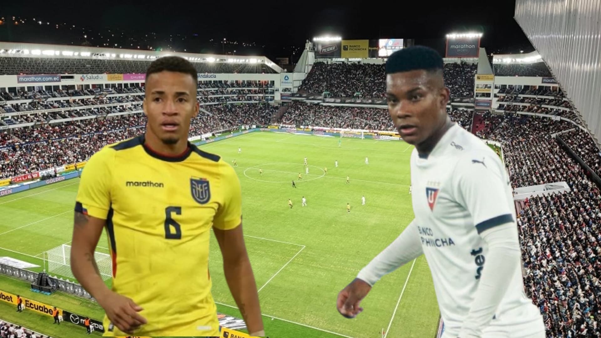 Byron Castillo y Óscar Zambrano / Foto de: El Futbolero Ecuador