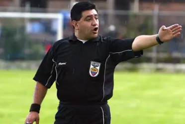Byron Moreno recibió una patada desleal, por las espaldas, en un partido de la liga amateur en Guayaquil