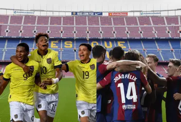 Canterano de la Masía que estuvo con un ecuatoriano la rompe en el FC Barcelona