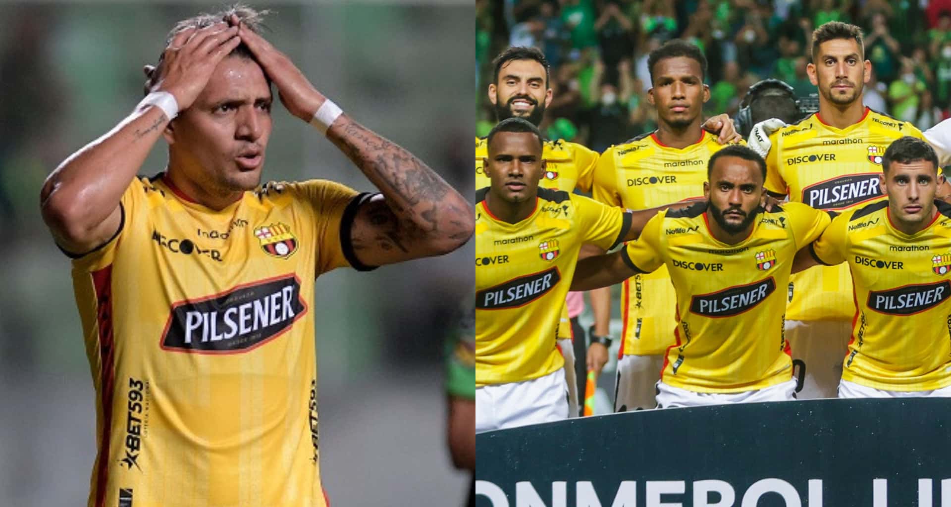 Carlos Garcés no pudo concretar el tanto de la victoria para Barcelona SC desde el punto penal, sin embargo la responsabilidad la tenía otro jugador