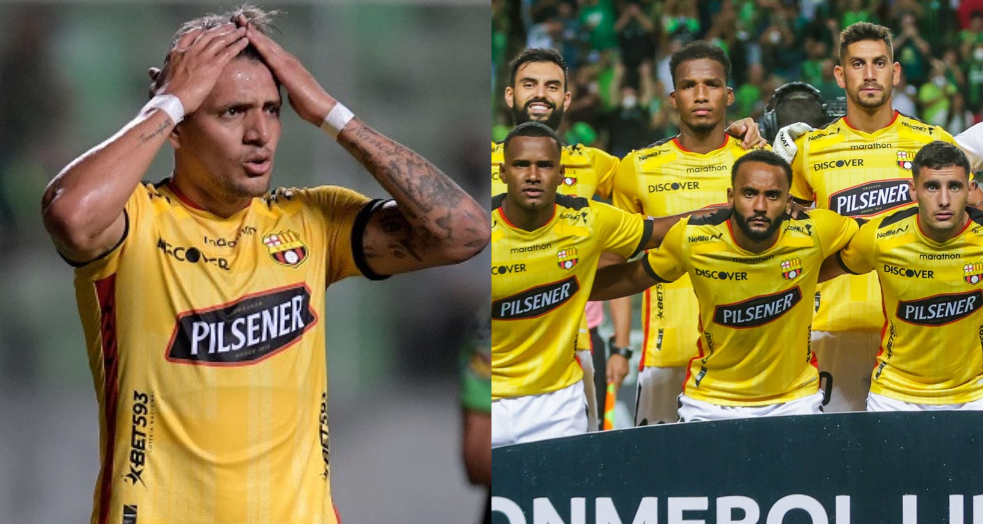Carlos Garcés no pudo concretar el tanto de la victoria para Barcelona SC desde el punto penal, sin embargo la responsabilidad la tenía otro jugador