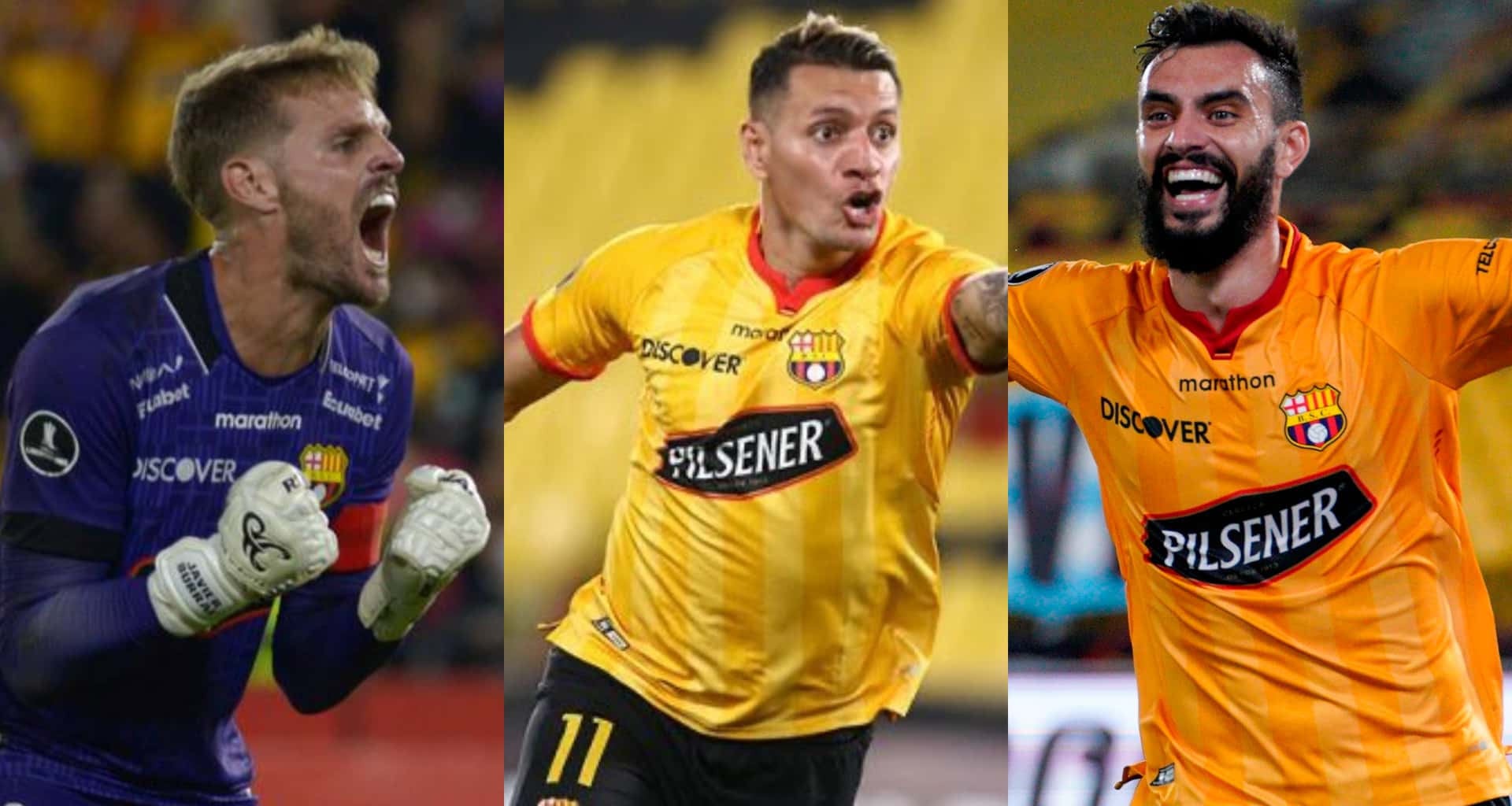Carlos Garcés y Gonzalo Mastriani está con el santo de espaldas en Barcelona SC y al respecto opinó Javier Burrai