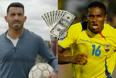 Carlos Tévez logró comprar varias casas tras estar en Boca Juniors, mientras mira lo que hizo el Toño con su primer salario