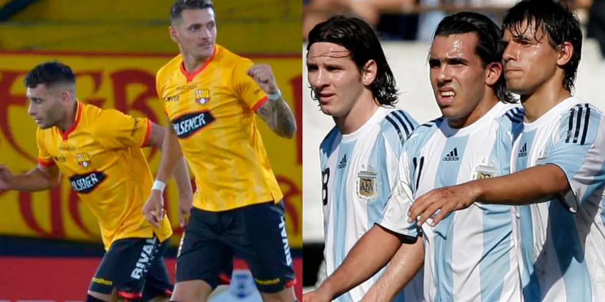 Carlos Tévez será el invitado especial de la Noche Amarilla de Barcelona SC. Alfaro Moreno contó que fue lo que le dejó admirado al argentino