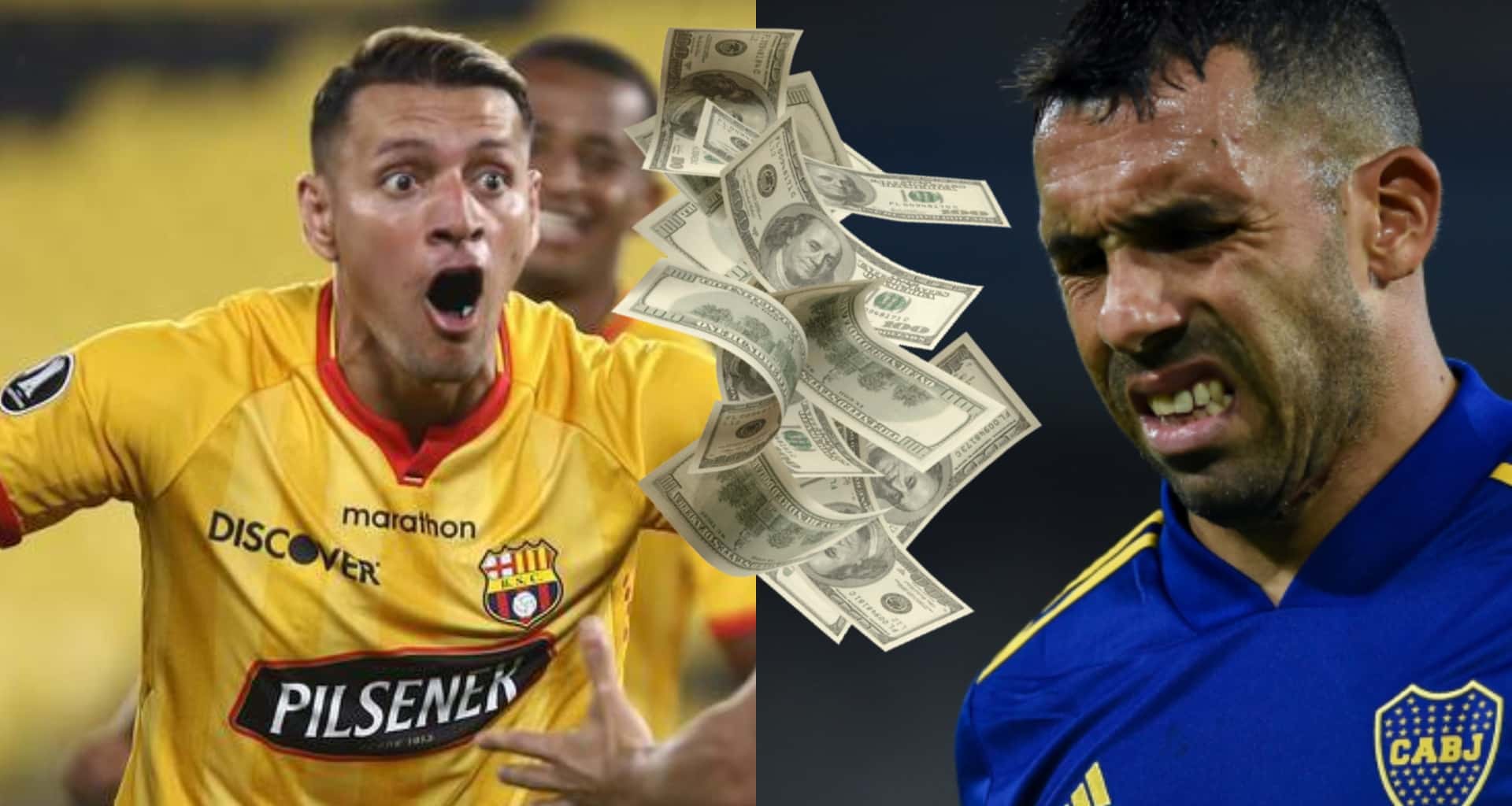 Carlos Tévez tiene pocas posibilidades de jugar en Barcelona SC por 6 meses ya que apareció el fútbol brasileño donde pagan sueldos astronómicos