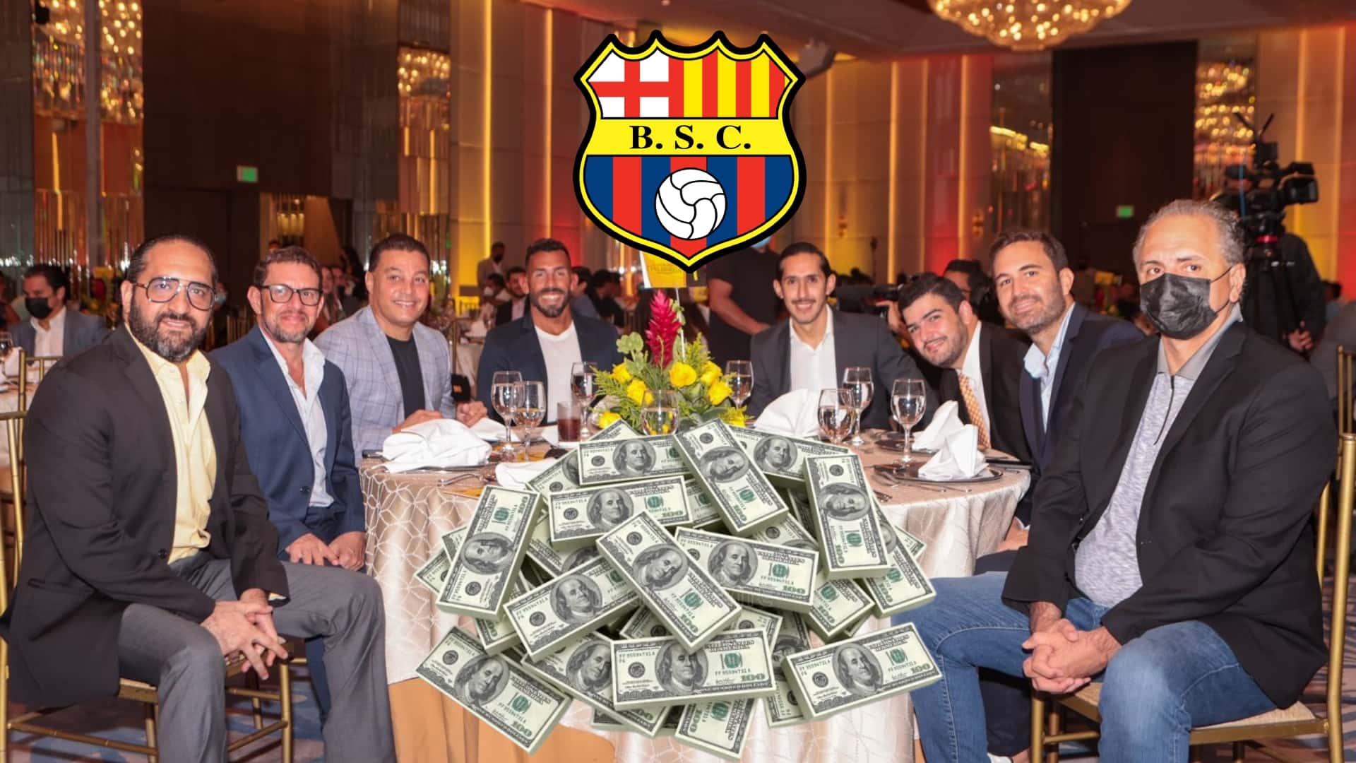 Cena Amarilla con Carlos Tévez / Foto de: El Futbolero Ecuador