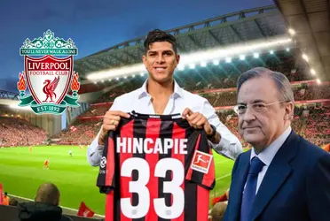 Lo que planea Liverpool para llevarse a Hincapié y que no se atreve a hacer Real Madrid