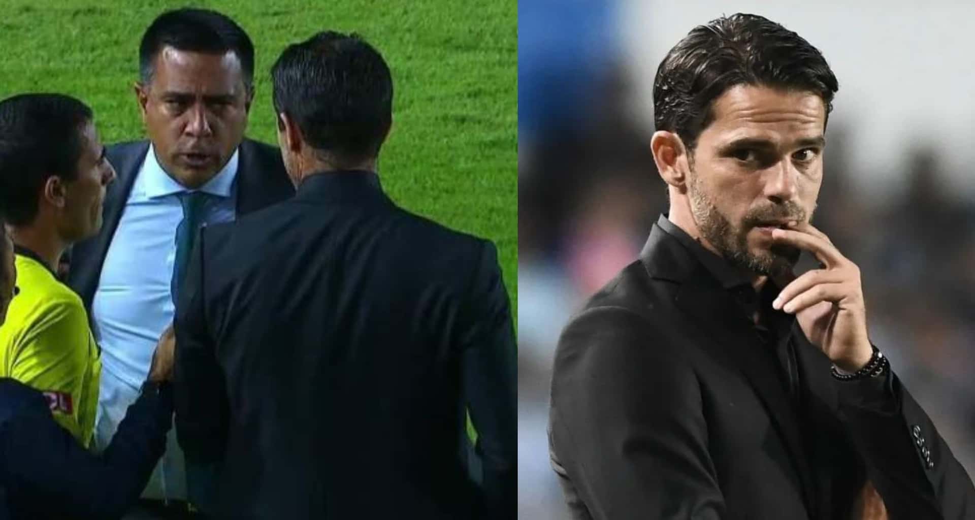 César Farías tuvo un altercado con Gabo en el partido entre Racing y Aucas
