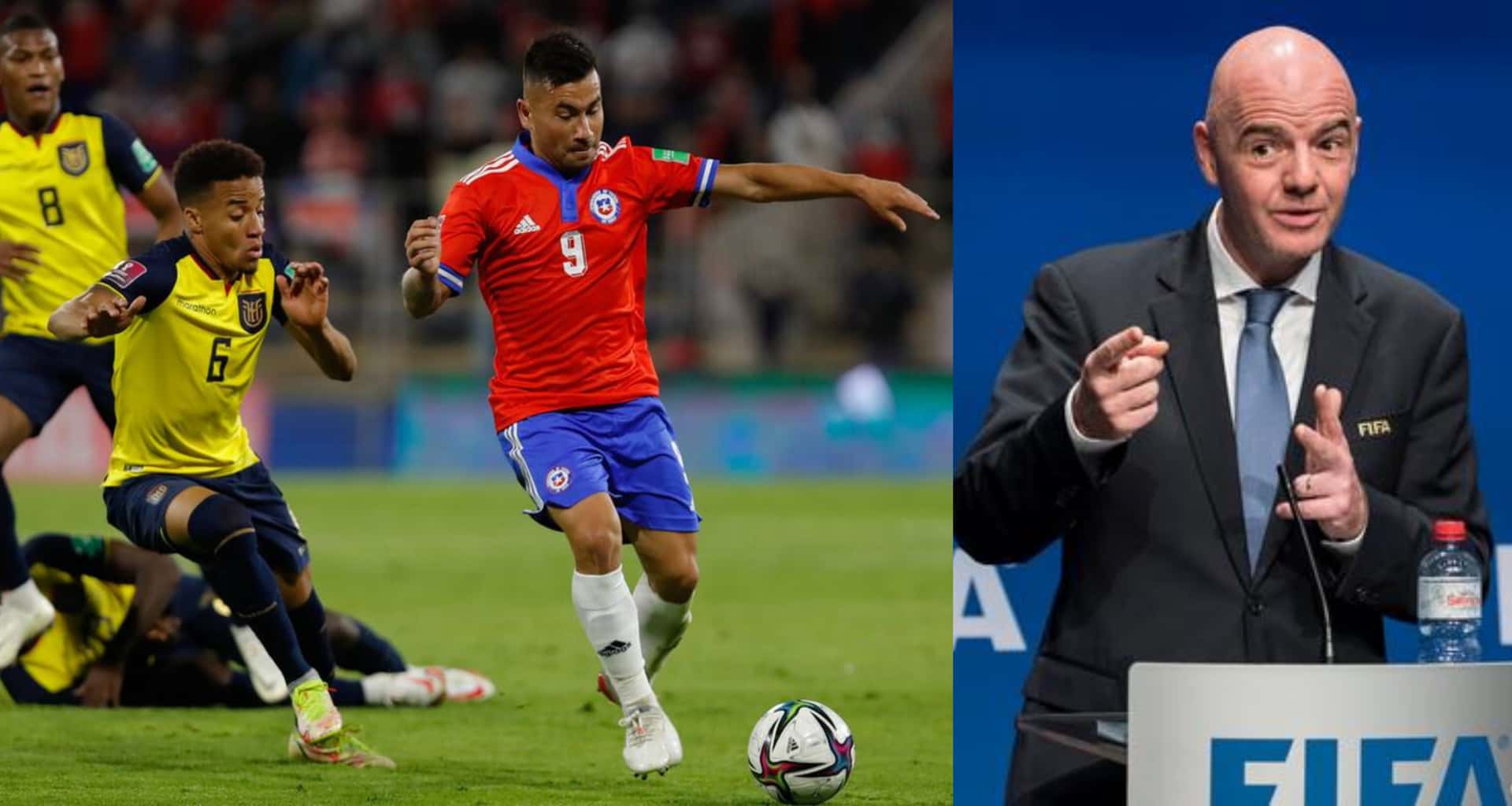 Chile, por el reclamo que hizo a la FIFA, ha empezado las investigaciones para Ecuador y pronto dará un veredicto