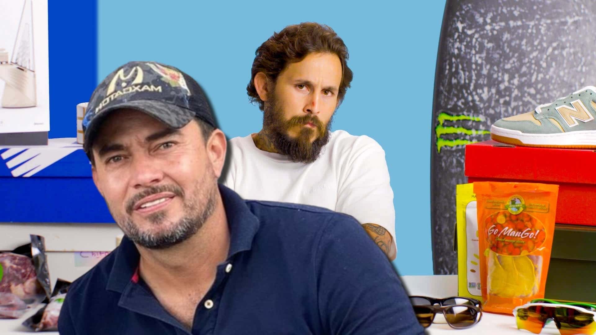 Chito Vera e Iván Kaviedes / Foto: GQ