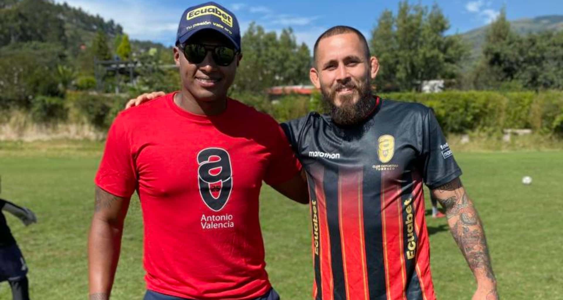 Chito Vera jugó con el Antonio Valencia en el Tumbaco Antonio Valencia AV25 y esta fue su reacción