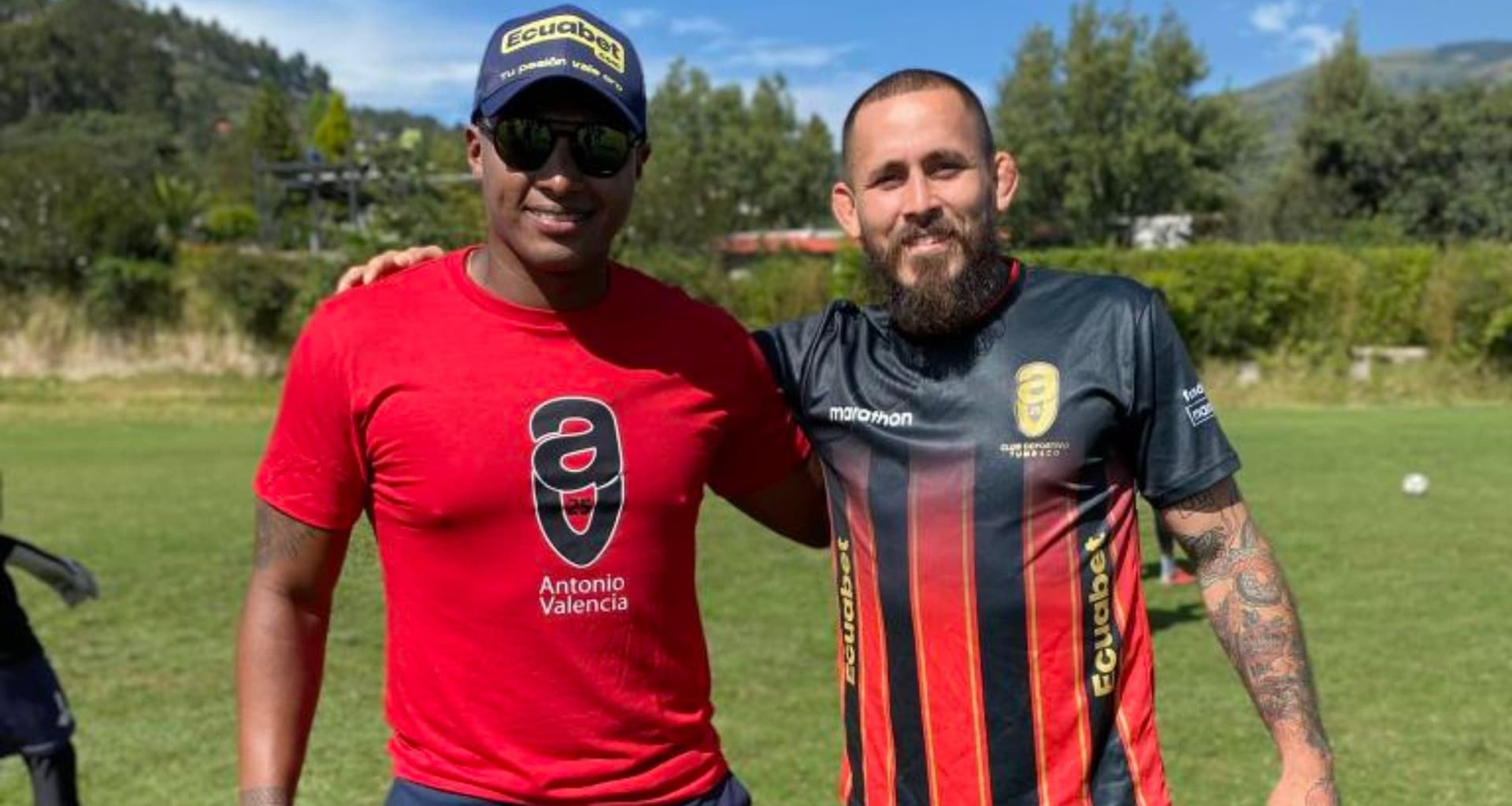 Chito Vera jugó con el Antonio Valencia en el Tumbaco Antonio Valencia AV25 y esta fue su reacción