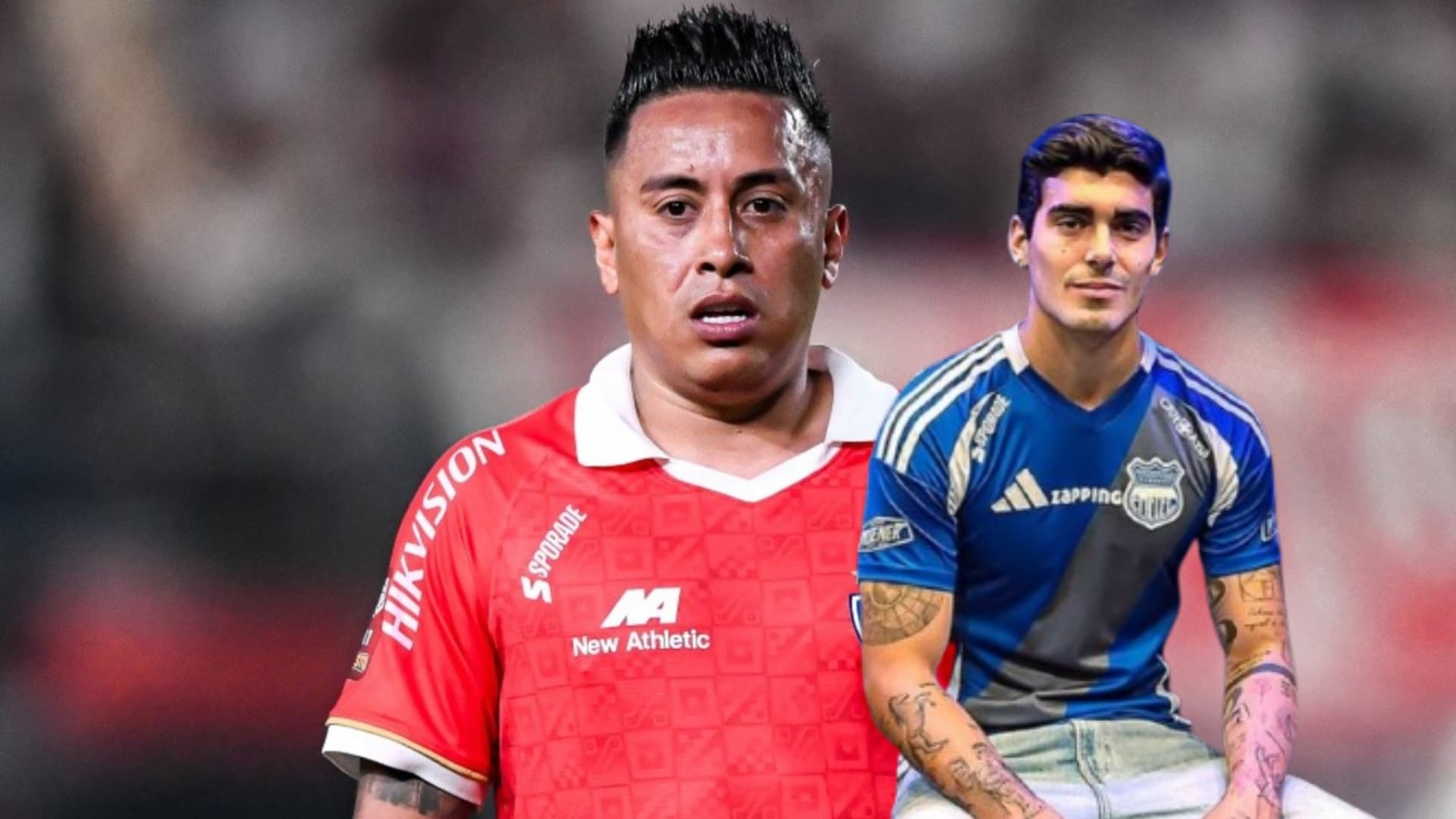 Christian Cueva y Alfonso Barco