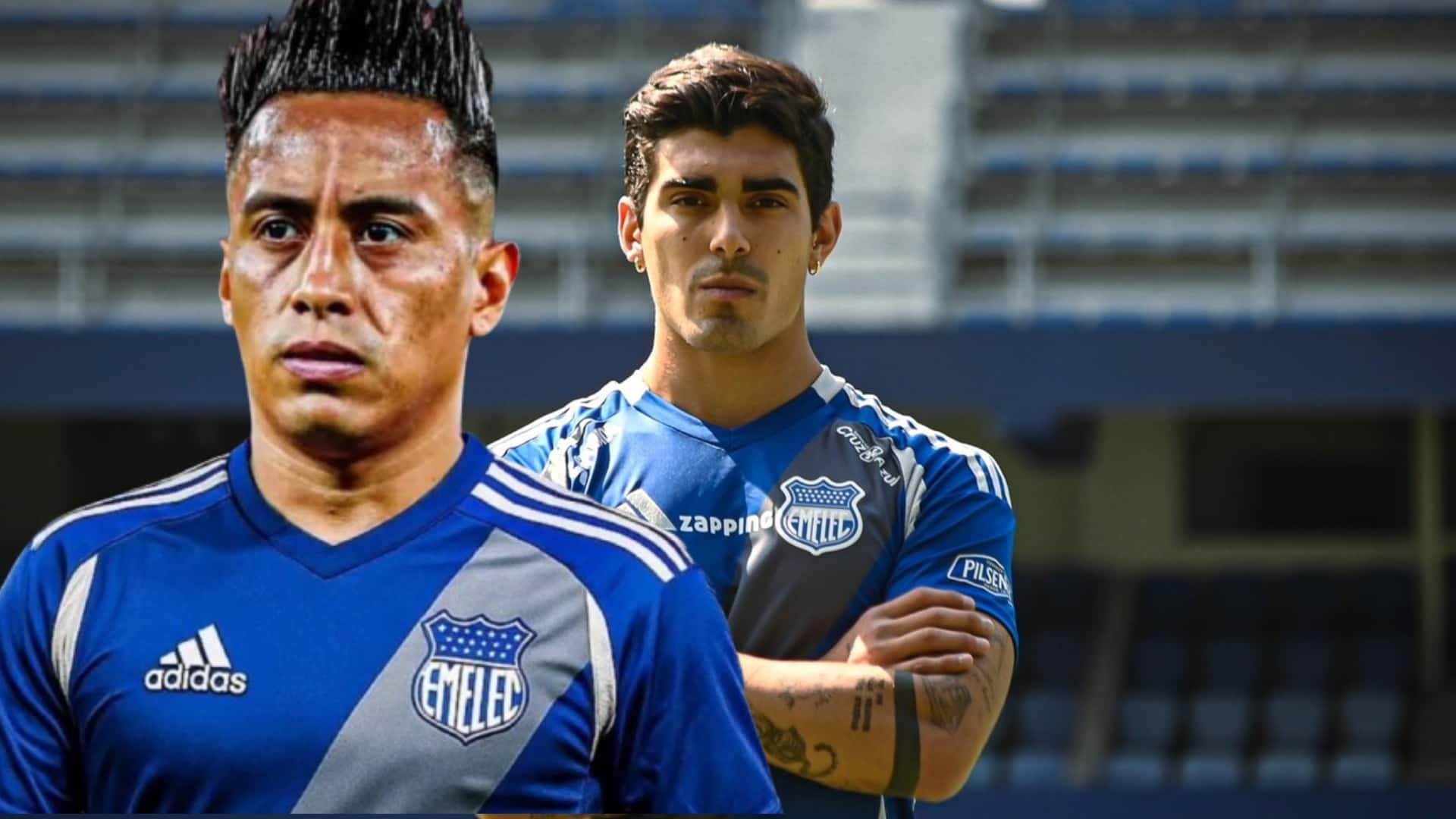 Christian Cueva y Alfonso Barco