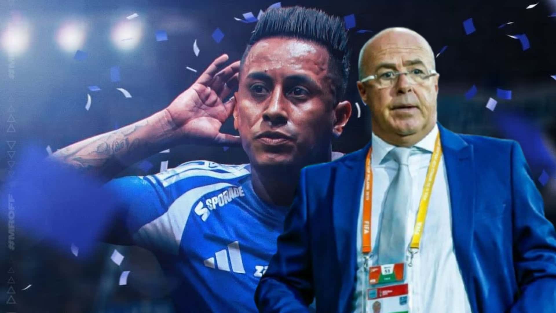 Christian Cueva y Jorge Célico