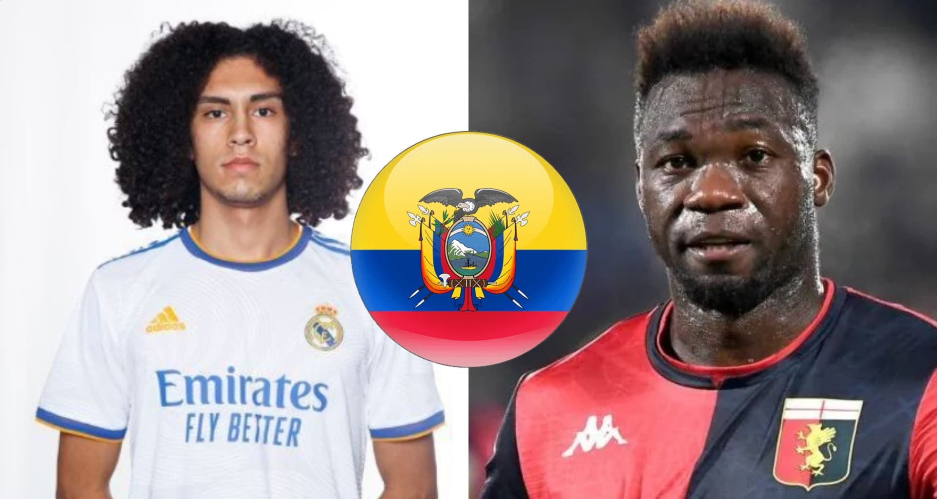 Christian García nació en España y esto hizo cuando sonó el himno de Ecuador