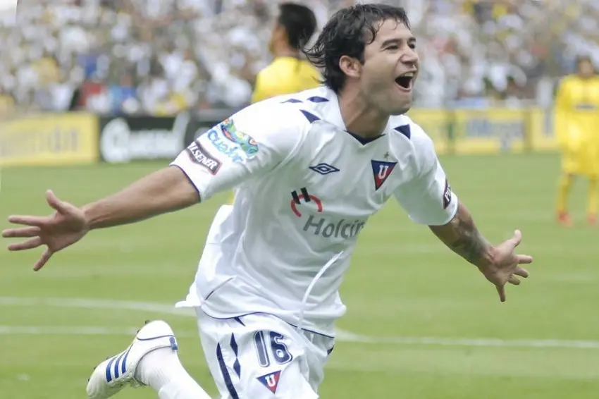 Claudio Bieler es un hincha más de Liga de Quito