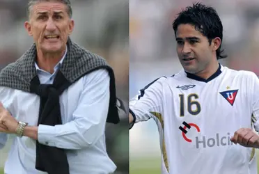 Claudio Bieler le envió un mensaje a Edgardo Bauza luego que se anunciara que no seguirá como entrenador. El Taca tuvo en Liga de Quito al Patón como su entrenador y levantaron la Copa Libertadores en el 2008