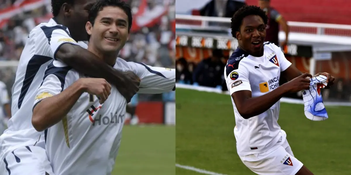 Claudio Bieler sigue de cerca a Liga de Quito y ahora con la labor de Djorkaeff Reasco en la delantera se ha puesto nostálgico celebrando el gol el Taca y recordando a Neicer Reasco