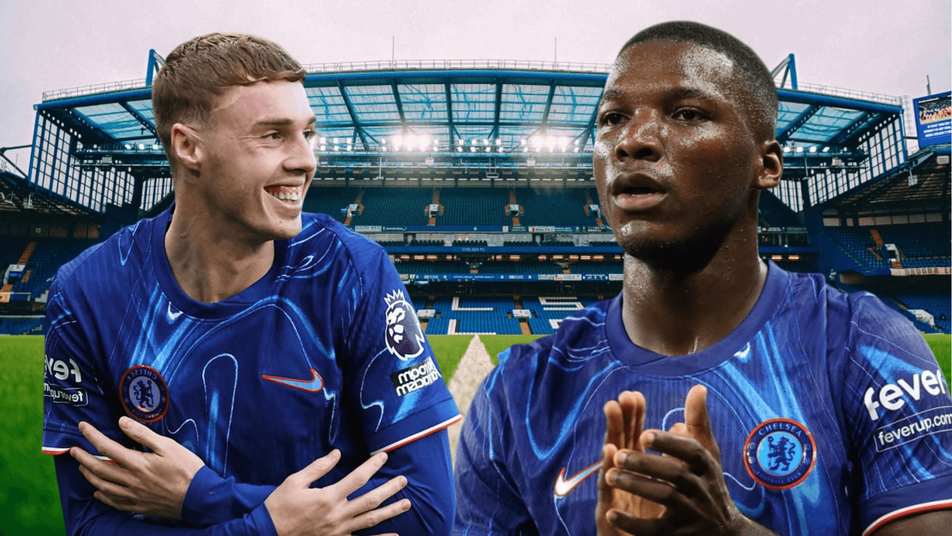 Cole Palmer y Moisés Caicedo (Foto tomada de: Chelsea/Fussball)