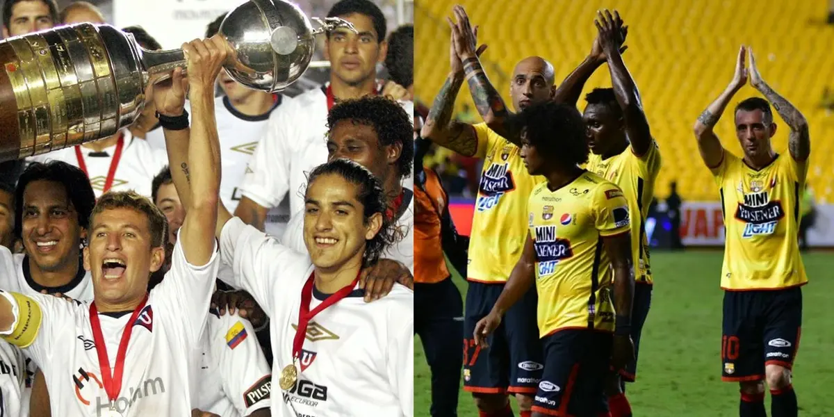 Conmebol le dedicó una sentida publicación para Liga de Quito por ganar la Copa Libertadores, mientras que la LigaPRO recordó un momento de BSC