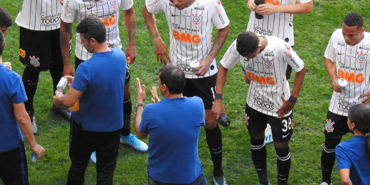 Corinthians se está preparando para medir a Independiente por la semifinal de vuelta de la Copa Sudamericana