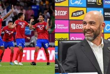 Costa Rica le dio una buena noticia a Félix Sánchez antes del amistoso