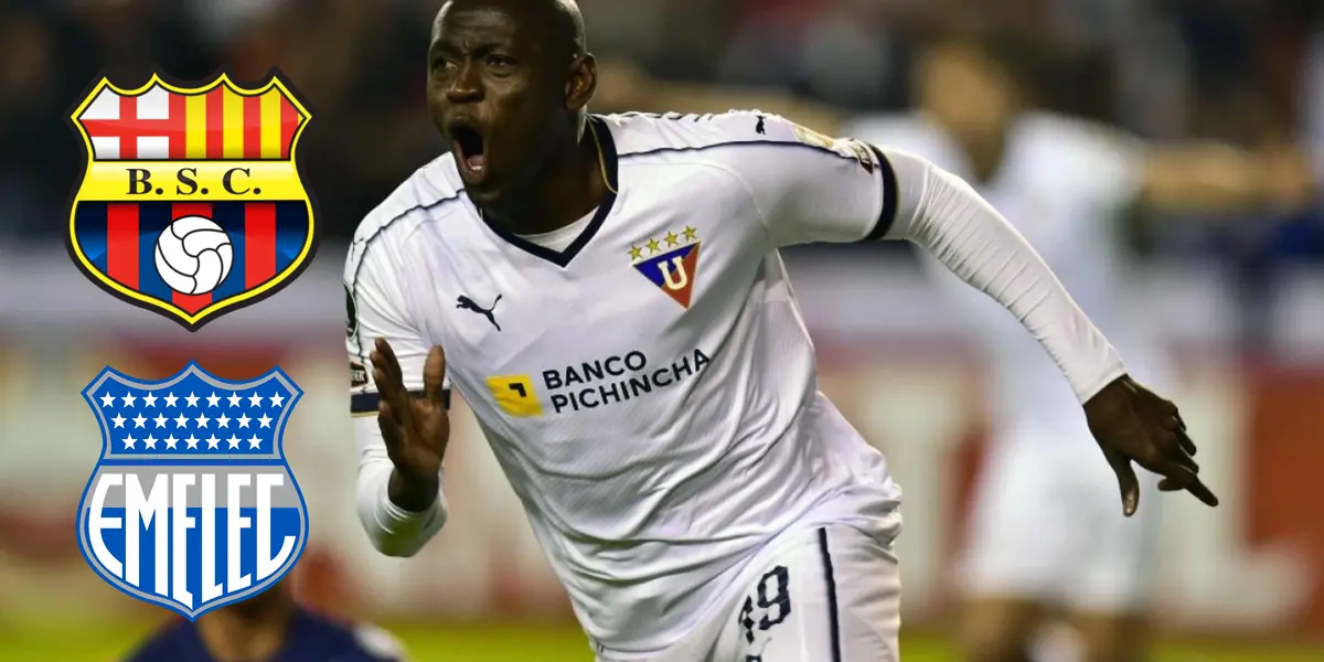 Cristian Martínez Borja fue un goleador que estuvo en racha en Liga de Quito sin embargo terminó saliendo cuando lo sentaron. Ahora desde Guayaquil se han interesado en sus servicios