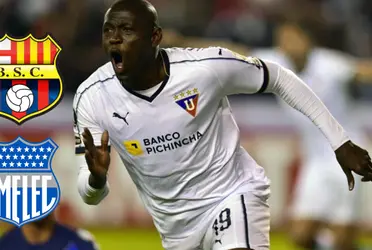 Cristian Martínez Borja fue un goleador que estuvo en racha en Liga de Quito sin embargo terminó saliendo cuando lo sentaron. Ahora desde Guayaquil se han interesado en sus servicios