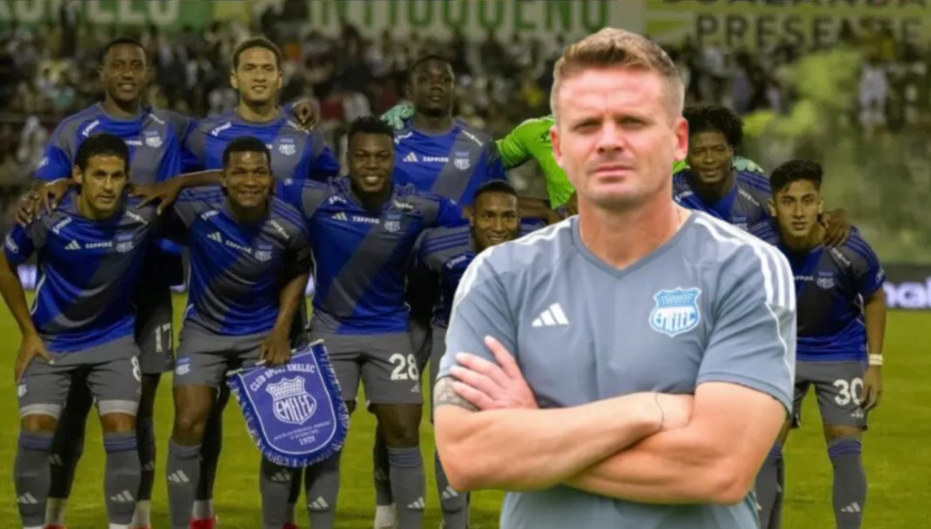 Cristian Nasuti y Emelec