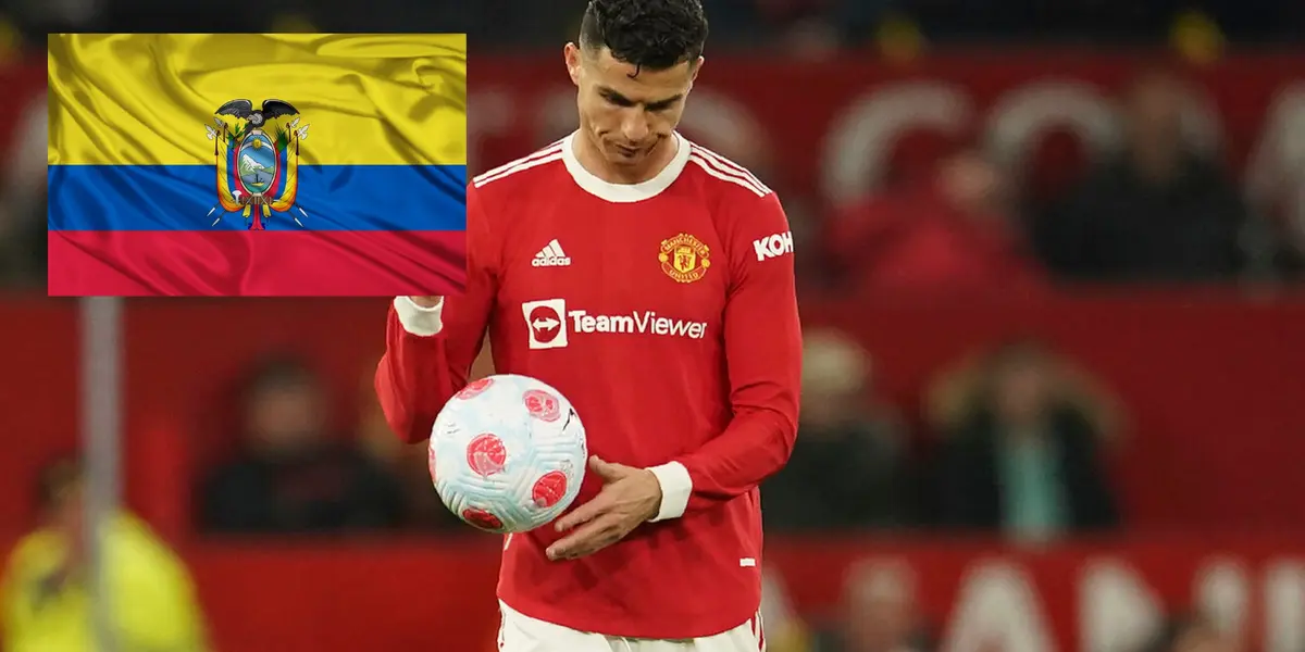 Cristiano Ronaldo jugó ante un ecuatoriano y  no lo pudo pasar