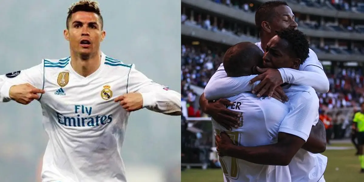 Cristiano Ronaldo se enfrentó con Liga de Quito, también ante el Real Madrid, y Cristiano Ronaldo volvió a intercambiar su camiseta