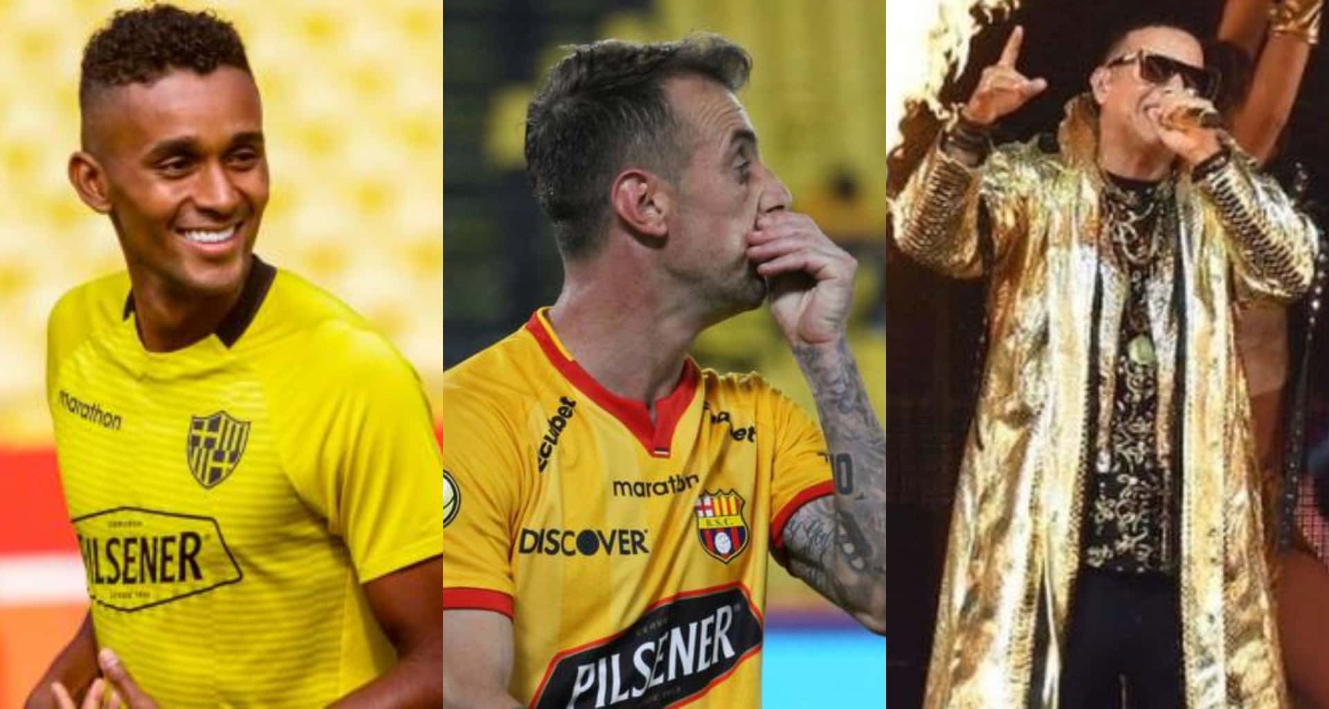 Damián Díaz apareció en el concierto de Daddy Yankee y mira donde estuvo Fidel Martínez quien ahora tiene la pólvora mojada en Barcelona SC