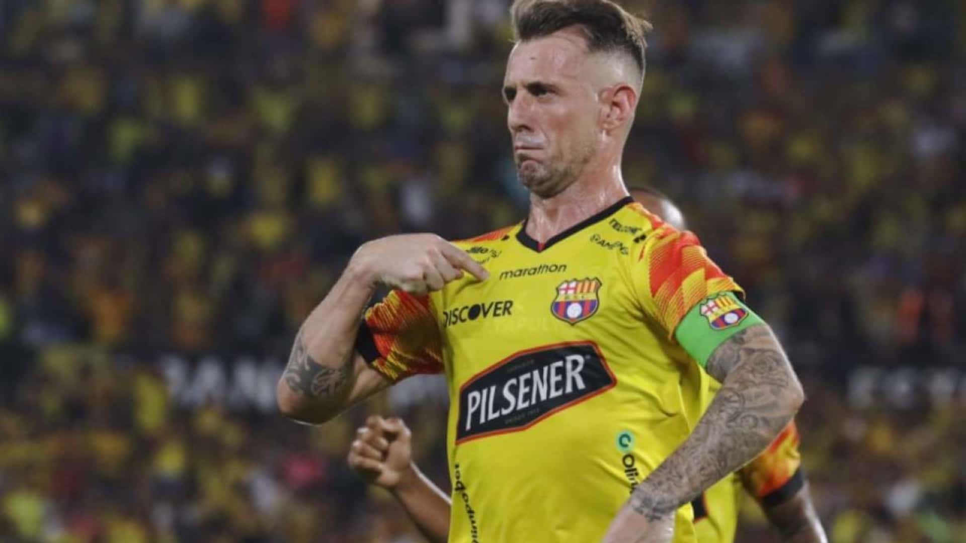 Damián Díaz en Barcelona SC / Foto: API