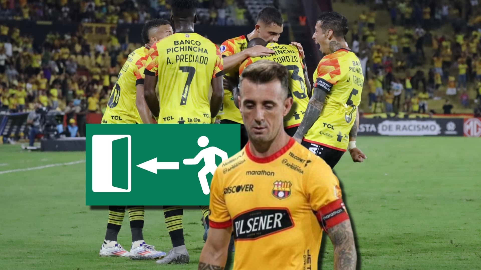Damián Díaz en Barcelona SC / Foto: API