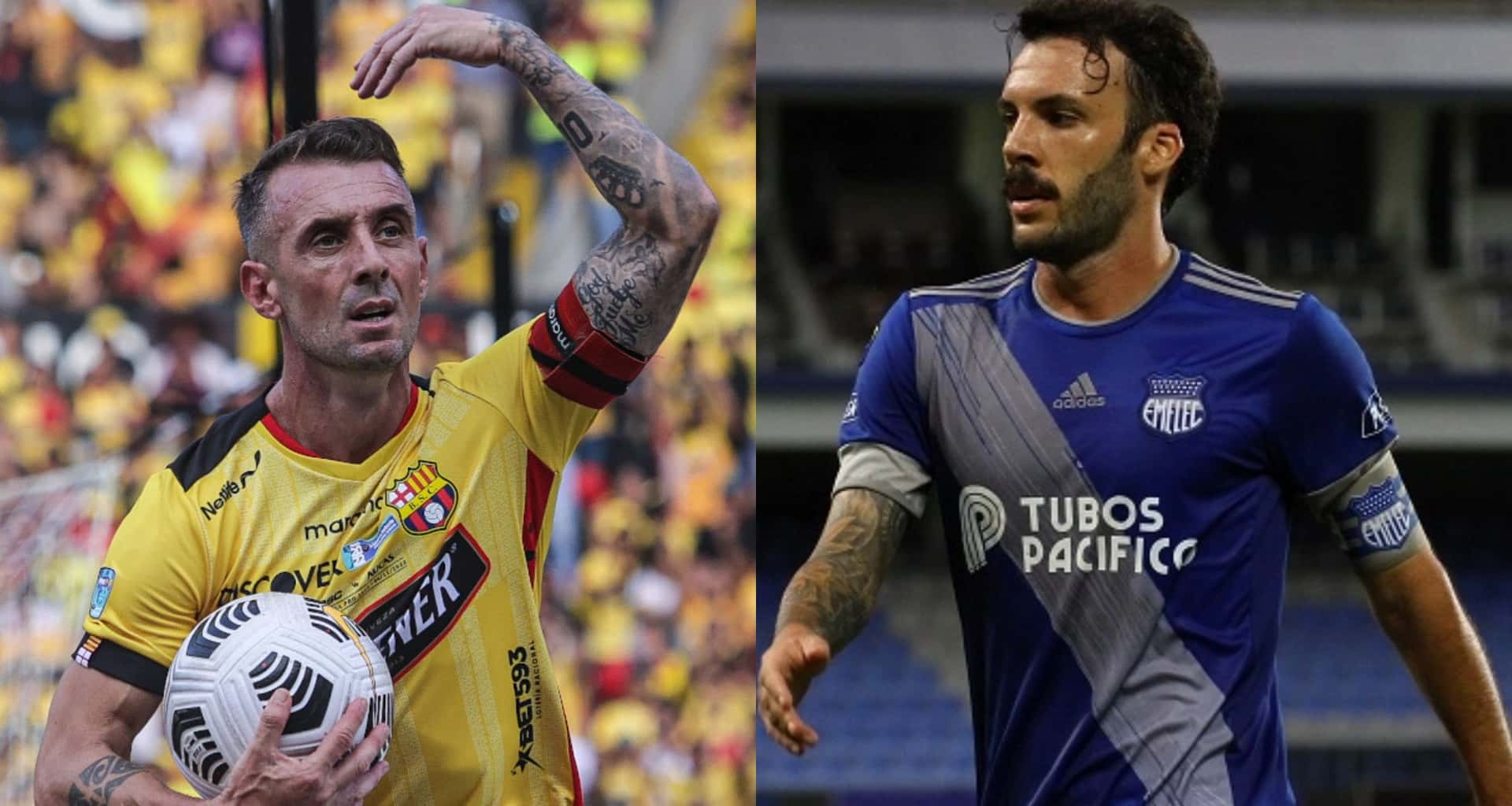 Damián Díaz es un jugador que cobra un buen sueldo en Barcelona SC, aunque Sebastián Rodríguez lo superó en Emelec