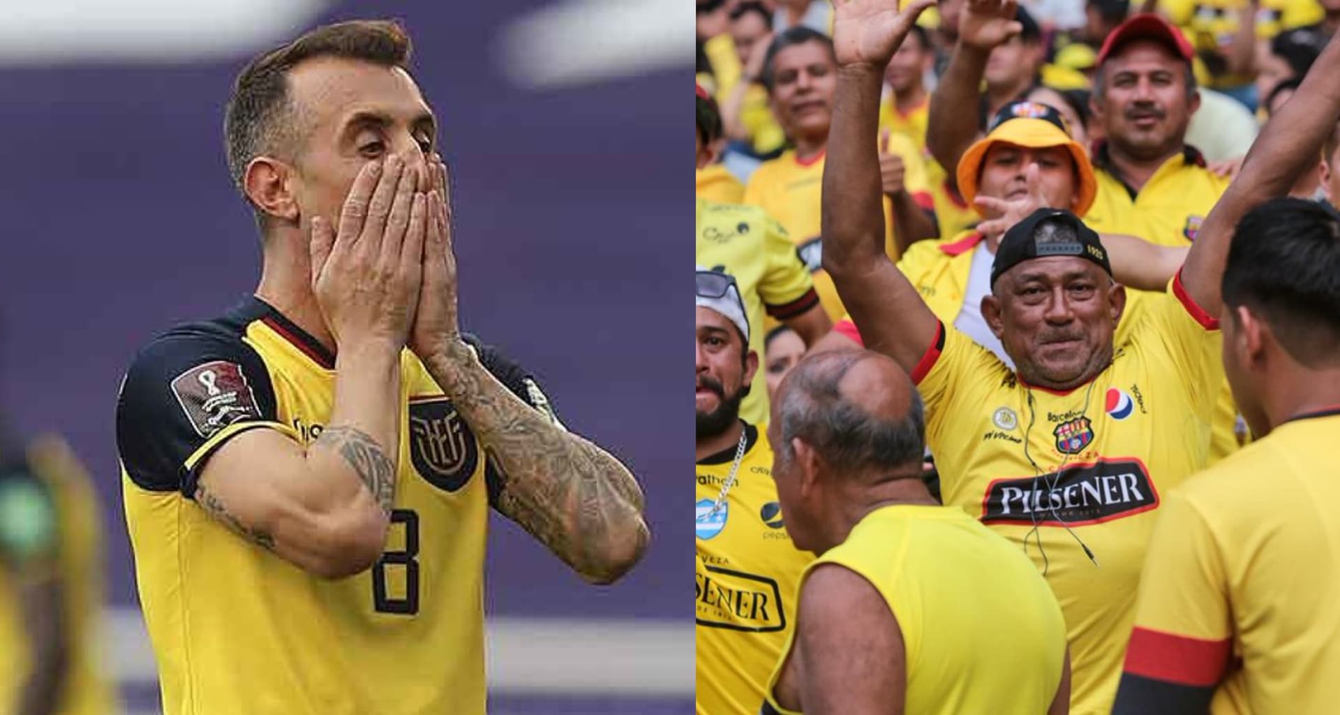 Damián Díaz estaba en el palco del Alberto Spencer debido a una lesión, un hincha le soltó un comentario inesperado que causó la risa de los presentes