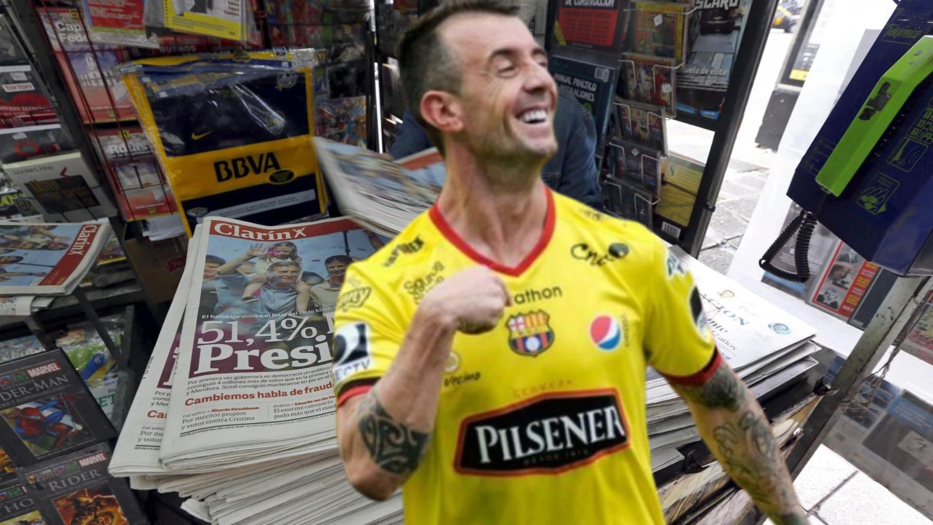 Damián Díaz jugador de Barcelona SC