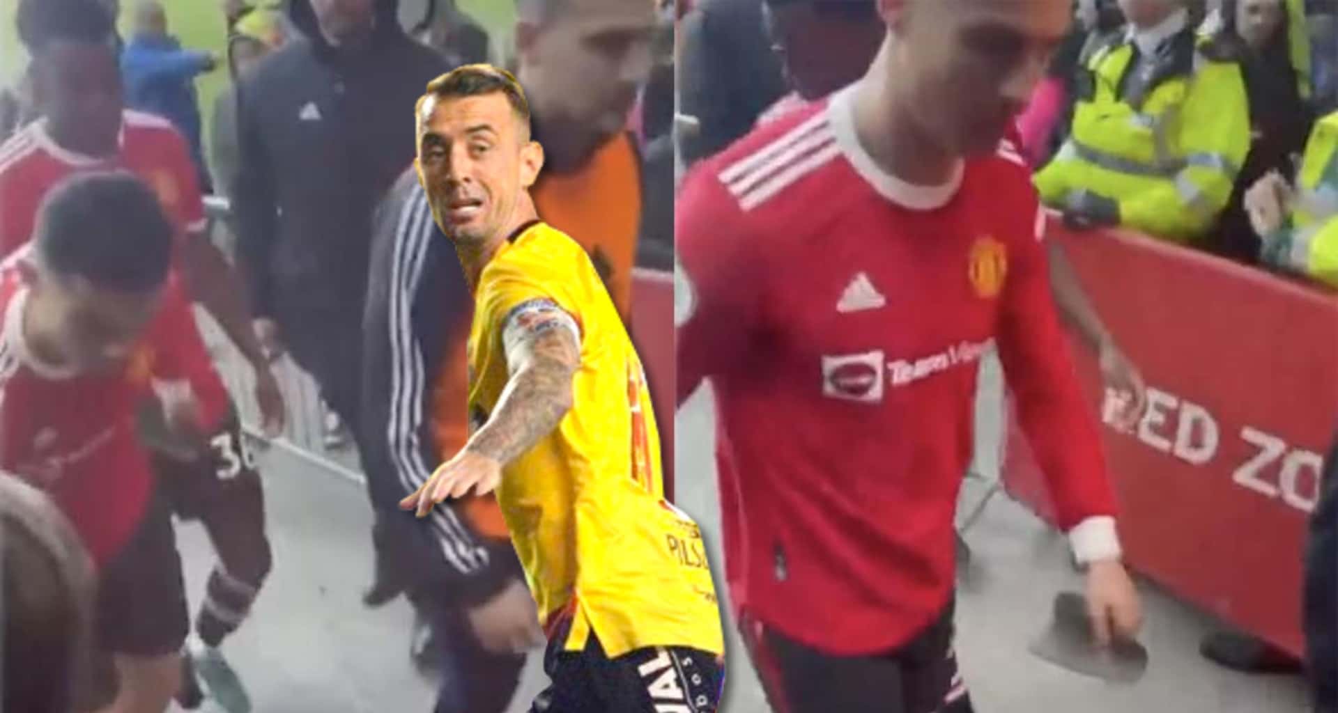 Damián Díaz le ha dado una lección de humildad a Cristiano Ronaldo, que en un momento de calentura le lanzó el celular a hincha