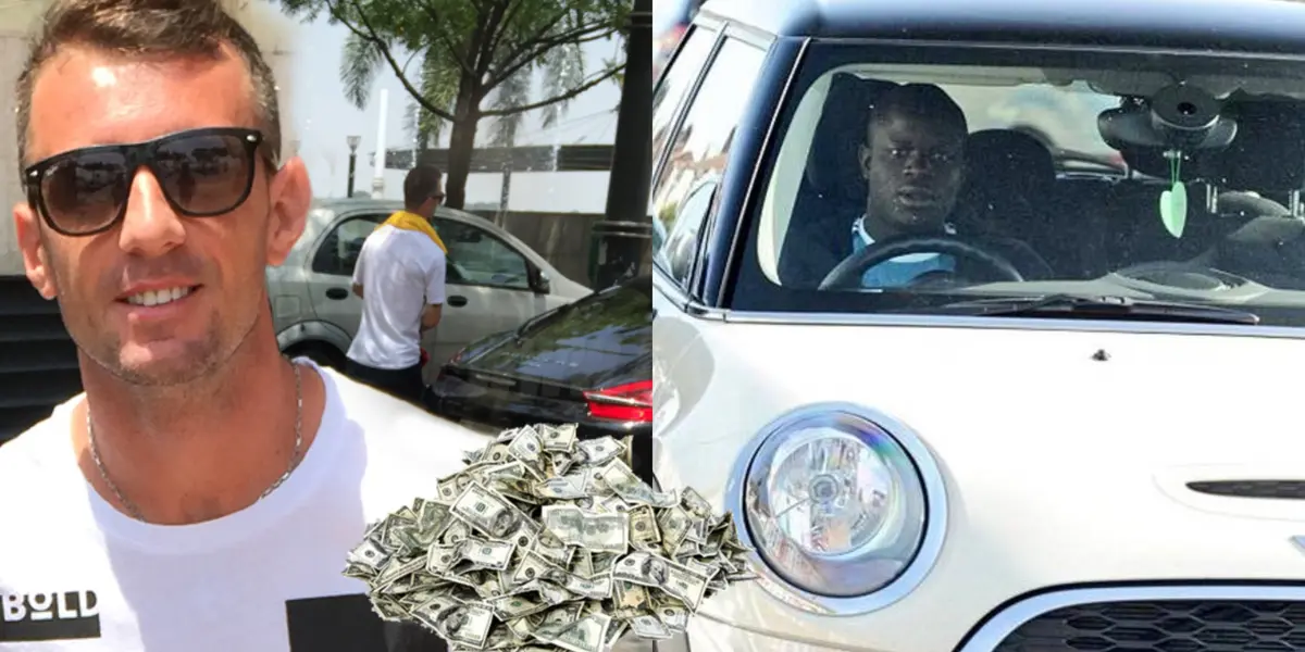 Damián Díaz se lució con un lujoso auto en Guayaquil gastando un buen dinero, a diferencia del modesto automóvil que tiene Kanté desde el Leicester