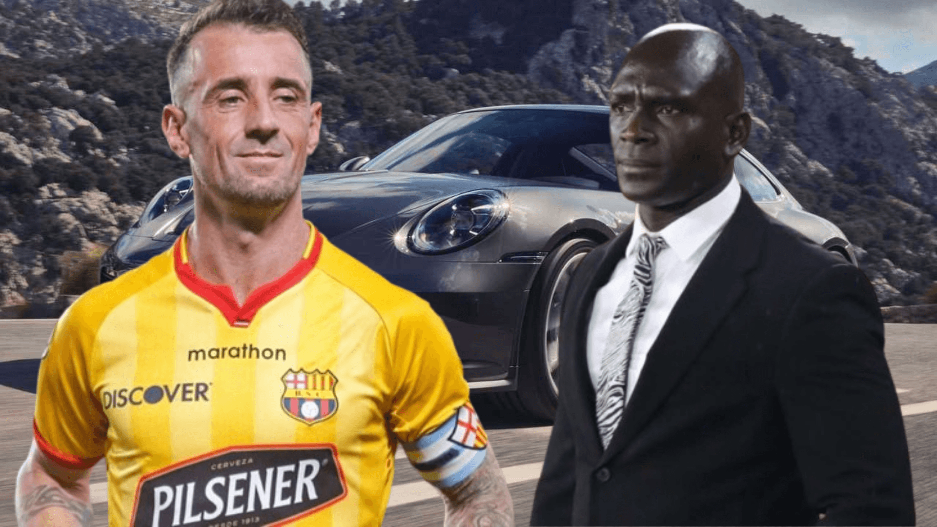 Damián Díaz tiene un Porsche de $100 mil justo en Guayaquil