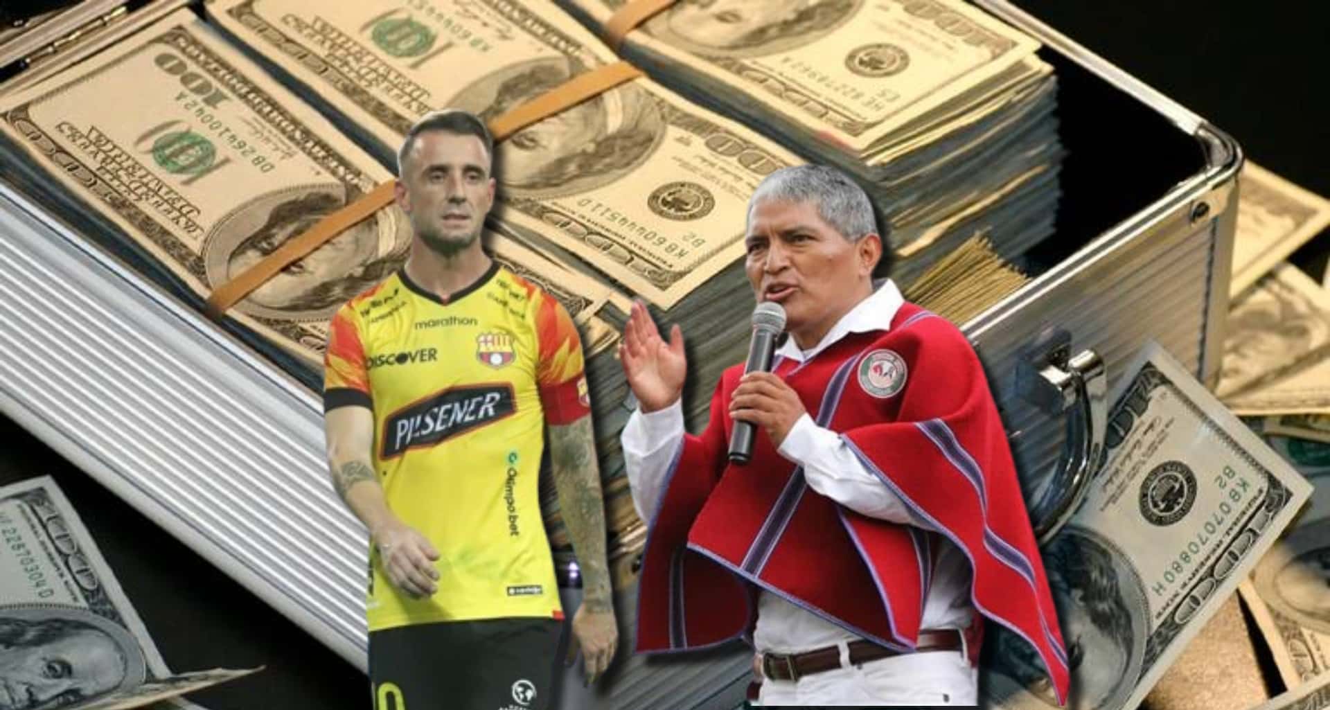 Damián Díaz y Alfonso Chango / Foto: Collage