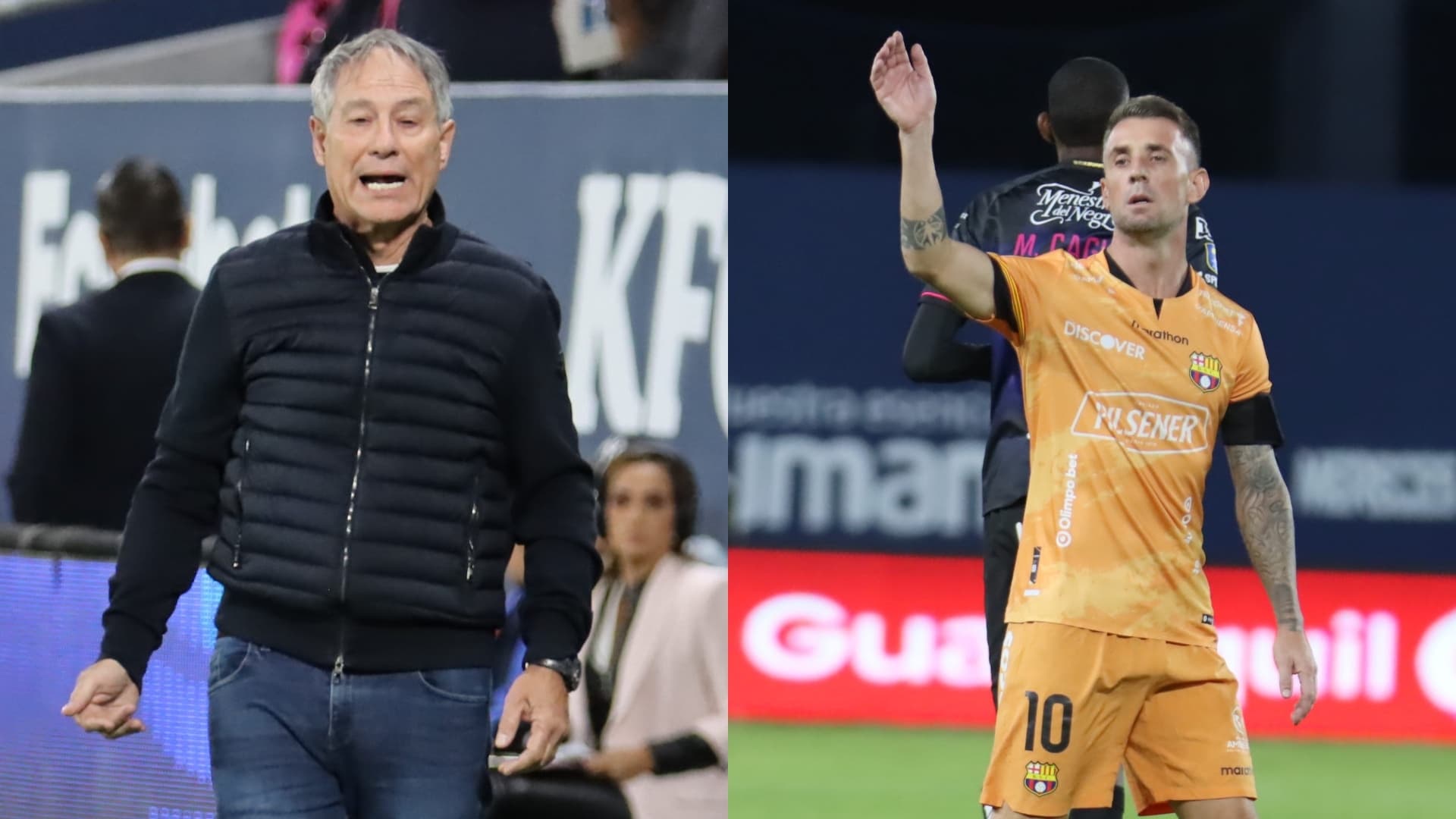 Damián Díaz y Ariel Holan / Foto: El Futbolero Ecuador