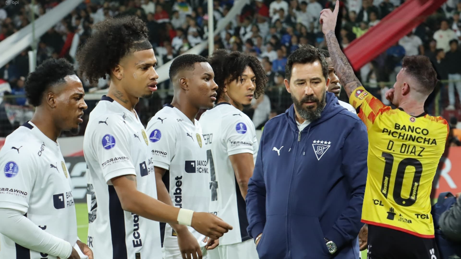 Damián Díaz y Liga de Quito / Foto: API