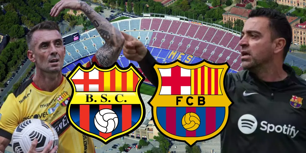 No solo Barcelona SC, los 3 equipos que le copiaron el escudo al FC Barcelona