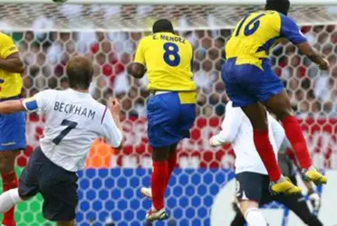 David Beckham fue uno de los futbolistas que eliminó a Ecuador en Alemania 2006